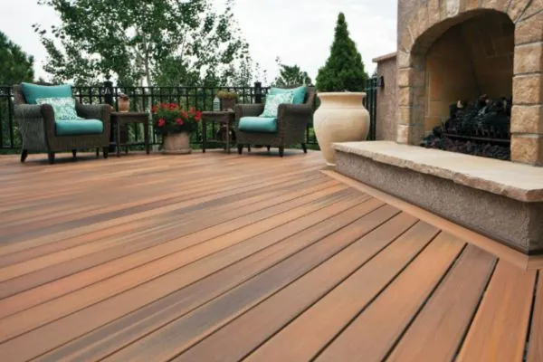 thermal wood deck design